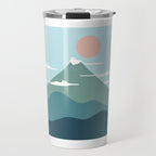 Cat Landscape 72B Travel Mug Gallery Image 1