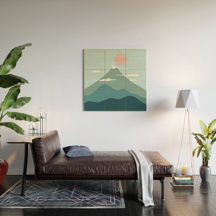 Cat Landscape 72B Wood Wall Art Gallery Image 2