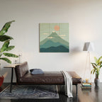 Cat Landscape 72B Wood Wall Art Gallery Image 2