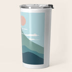 Cat Landscape 72B Travel Mug Gallery Image 2