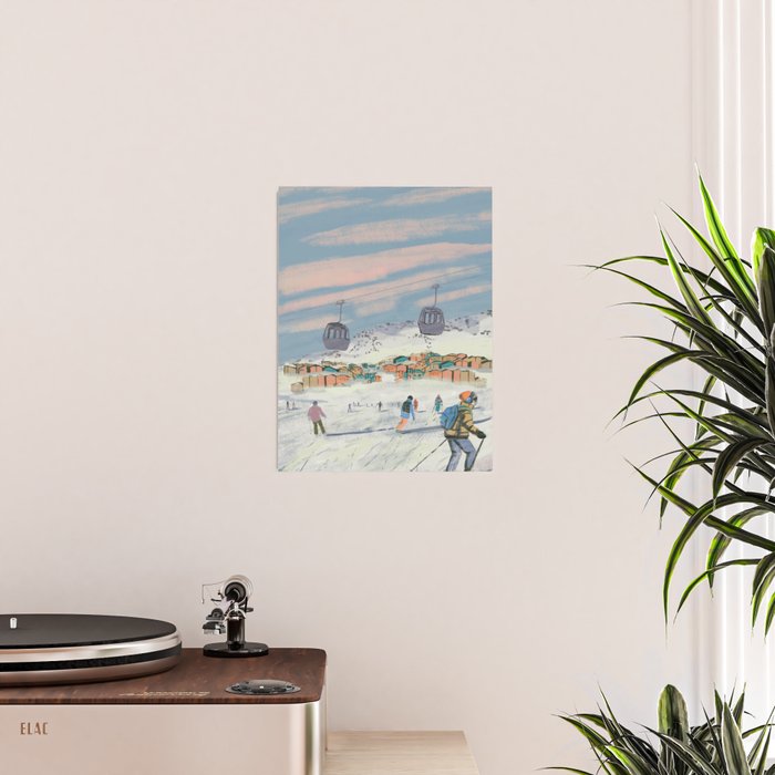 Winter Ski Trip.  Poster Gallery Image 2