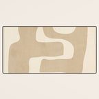 Abstract Art 55/beige 2 Desk Mat Gallery Image 3