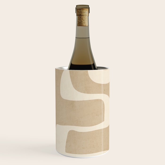 Abstract Art 55/beige 2 Wine Chiller Gallery Image 1