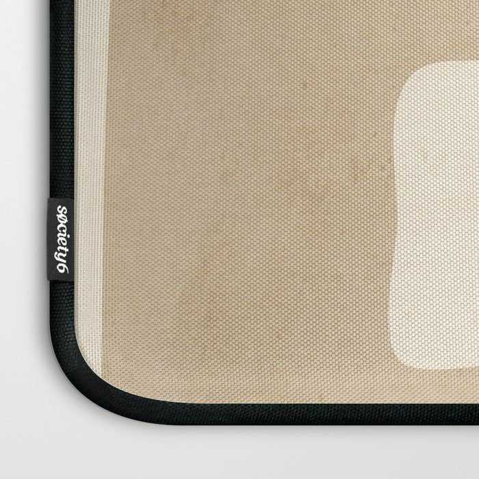 Abstract Art 55/beige 2 Laptop Sleeve Gallery Image 3