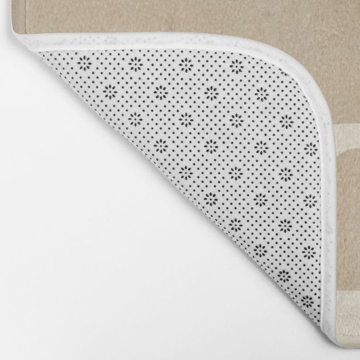 Abstract Art 55/beige 2 Bath Mat Gallery Image 2