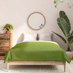 Fresh Green Ombre Abstract Watercolor Comforter Gallery Image 3