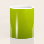 Fresh Green Ombre Abstract Watercolor Coffee Mug Gallery Image 4