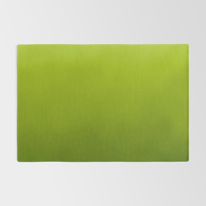 Fresh Green Ombre Abstract Watercolor Rug Gallery Image 2