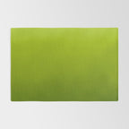 Fresh Green Ombre Abstract Watercolor Rug Gallery Image 2
