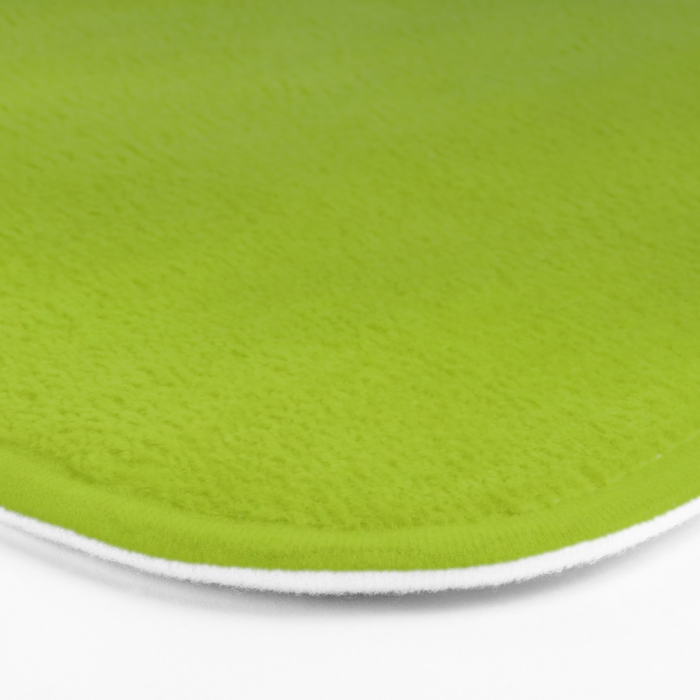 Fresh Green Ombre Abstract Watercolor Bath Mat Gallery Image 3