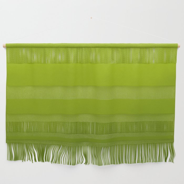 Fresh Green Ombre Abstract Watercolor Wall Hanging Gallery Image 1