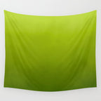 Fresh Green Ombre Abstract Watercolor Wall Tapestry Gallery Image 4