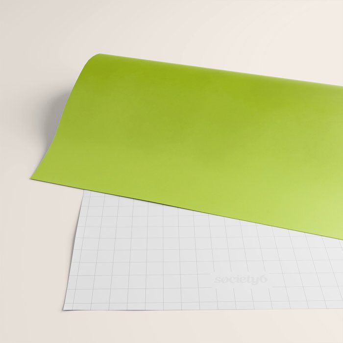 Fresh Green Ombre Abstract Watercolor Wrapping Paper Gallery Image 2