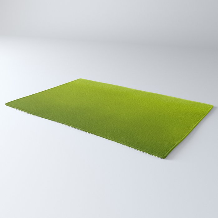Fresh Green Ombre Abstract Watercolor Rug Gallery Image 3