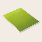 Fresh Green Ombre Abstract Watercolor Notebook Gallery Image 3