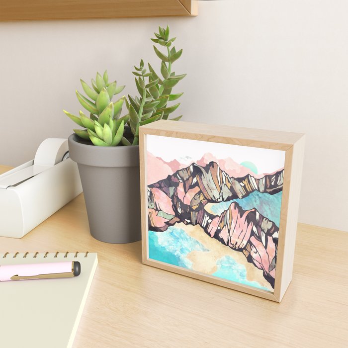 Solitary Beach Mini Art Print Gallery Image 2