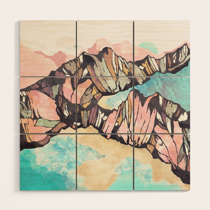Solitary Beach Wood Wall Art Gallery Image 1