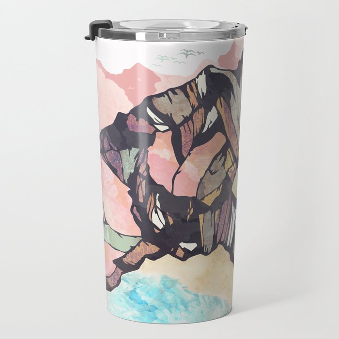 Solitary Beach Travel Mug Gallery Image 3