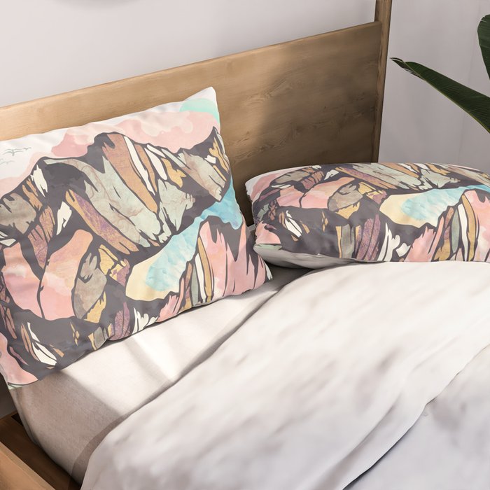 Solitary Beach Pillow Sham Gallery Image 2