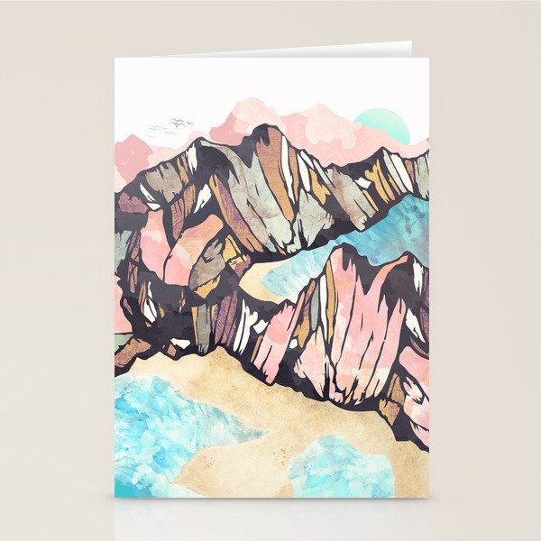 Solitary Beach Stationery Card Gallery Image 2
