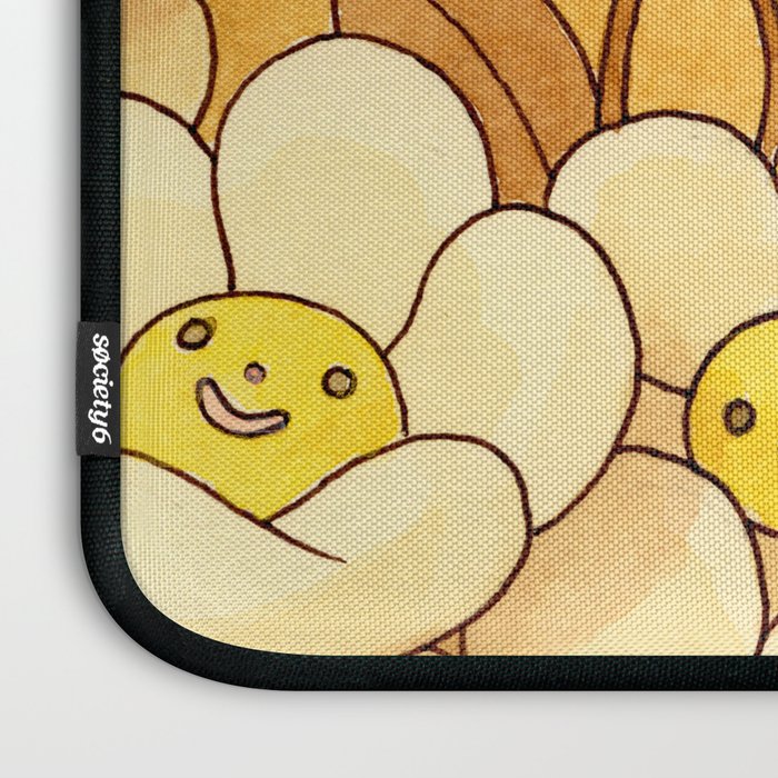 Watercolor Test (Yellow) Laptop Sleeve Gallery Image 3