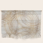 Metallic Circle Pattern Wall Hanging Gallery Image 1