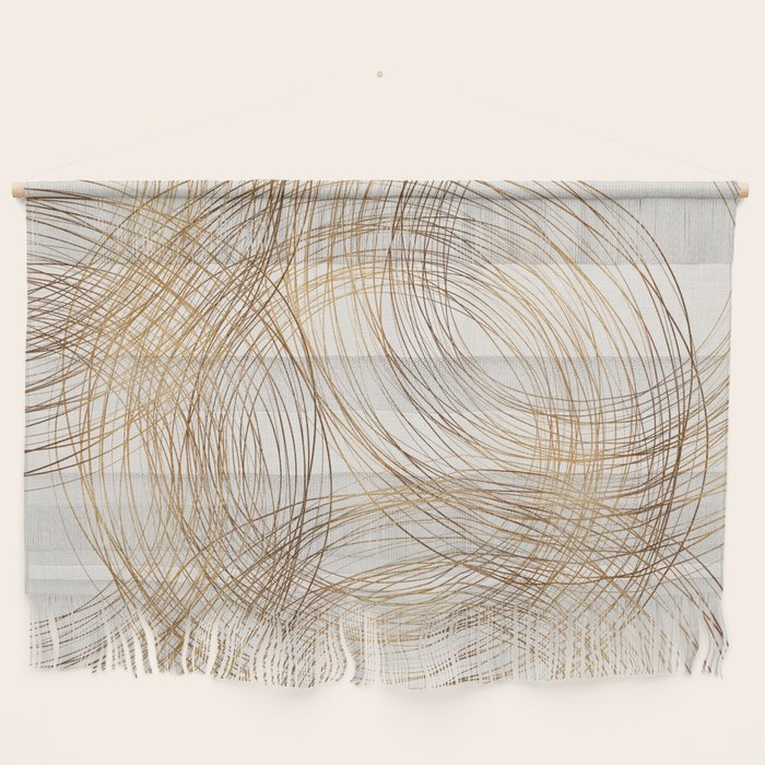 Metallic Circle Pattern Wall Hanging Gallery Image 1