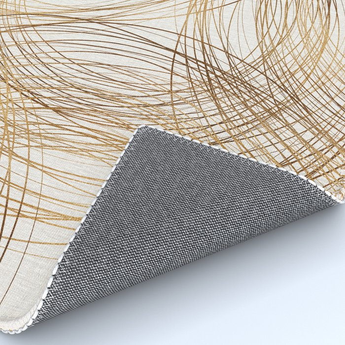 Metallic Circle Pattern Rug Gallery Image 4