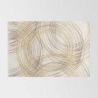 Metallic Circle Pattern Rug Gallery Image 2