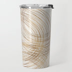 Metallic Circle Pattern Travel Mug Gallery Image 2