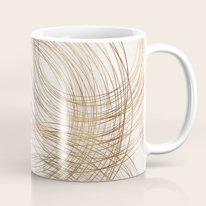 Metallic Circle Pattern Coffee Mug Gallery Image 1
