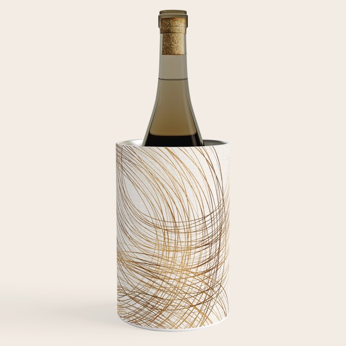 Metallic Circle Pattern Wine Chiller Gallery Image 3