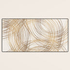 Metallic Circle Pattern Desk Mat Gallery Image 3