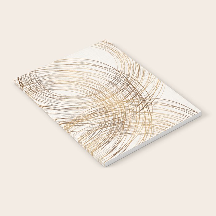 Metallic Circle Pattern Notebook Gallery Image 1