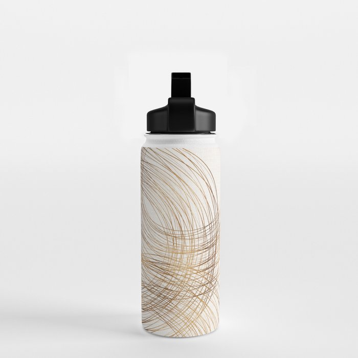 Metallic Circle Pattern Water Bottle Gallery Image 2