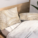 Metallic Circle Pattern Pillow Sham Gallery Image 2