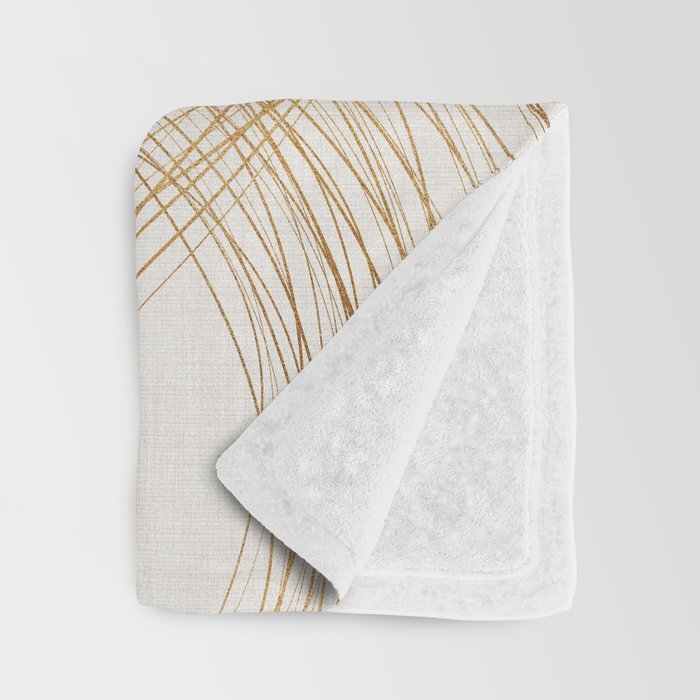 Metallic Circle Pattern Throw Blanket Gallery Image 3