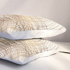 Metallic Circle Pattern Pillow Sham Gallery Image 3