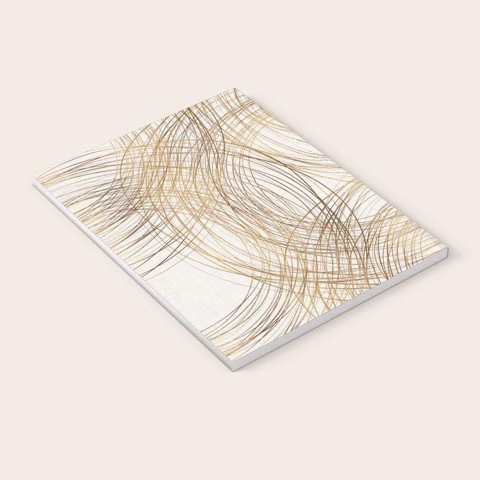 Metallic Circle Pattern Notebook Gallery Image 3
