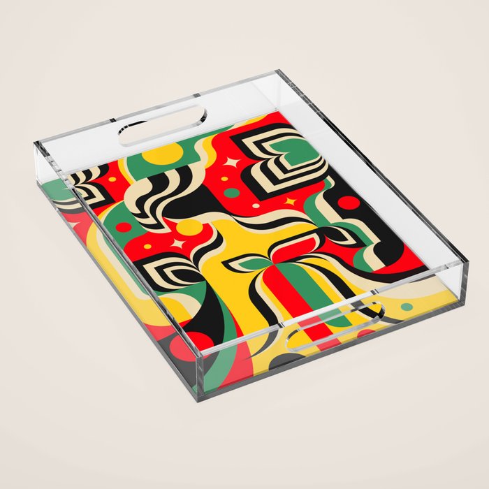 Girl with Hat Acrylic Tray Gallery Image 1