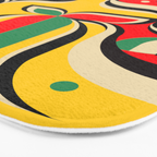 Girl with Hat Bath Mat Gallery Image 3