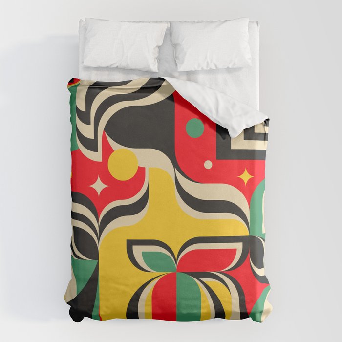Girl with Hat Duvet Cover Gallery Image 6