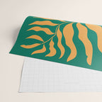 JAZZ FERNS 02 | Tropical Green & Casablanca Matisse Edition Wrapping Paper Gallery Image 2
