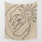 Shadow 2 Wall Tapestry Gallery Image 4