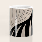 Matisse line leaf poster, abstract modern art, framed matisse print, eclectic plant wall decor Coffee Mug Gallery Image 4