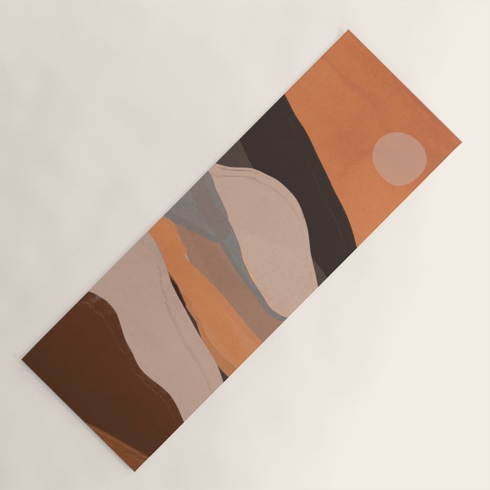 Abstract Art Landscape 69 Yoga Mat Gallery Image 1
