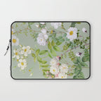 Purest Bloom Botanical Collage Laptop Sleeve Gallery Image 1