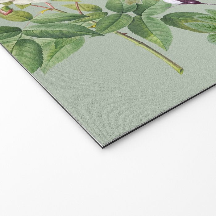 Purest Bloom Botanical Collage Welcome Mat Gallery Image 2