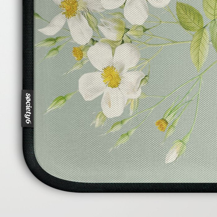 Purest Bloom Botanical Collage Laptop Sleeve Gallery Image 3