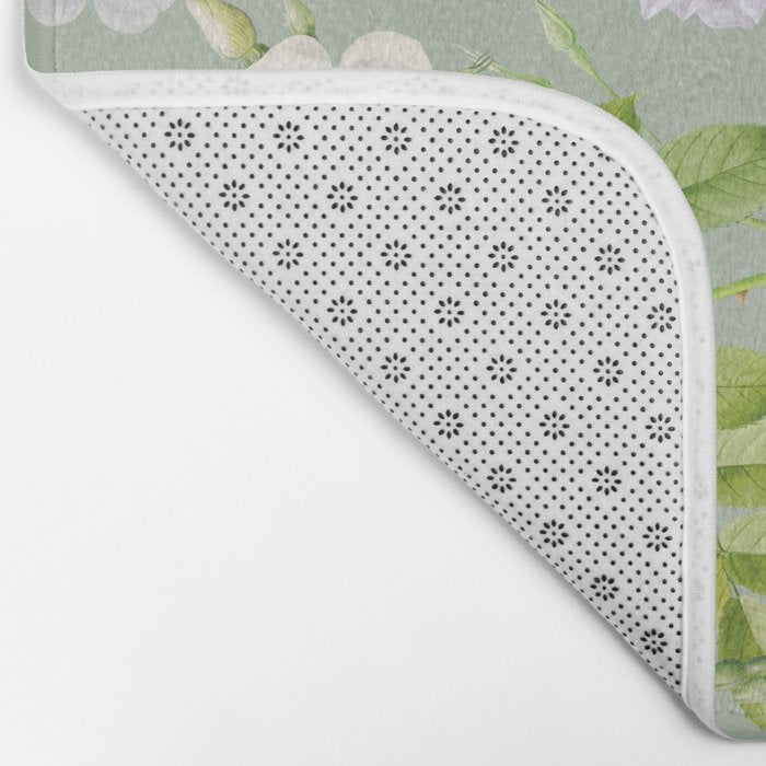 Purest Bloom Botanical Collage Bath Mat Gallery Image 2